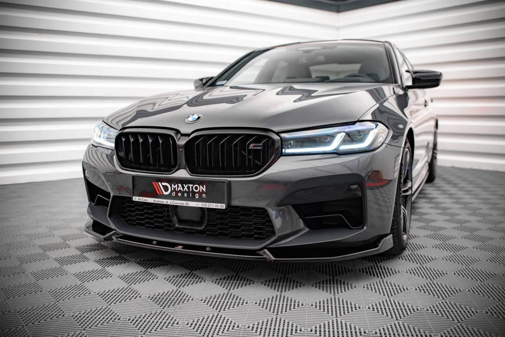 Front Splitter / Cup Schwert / Frontansatz V.1 für BMW M5 F90 Facelift von Maxton Design