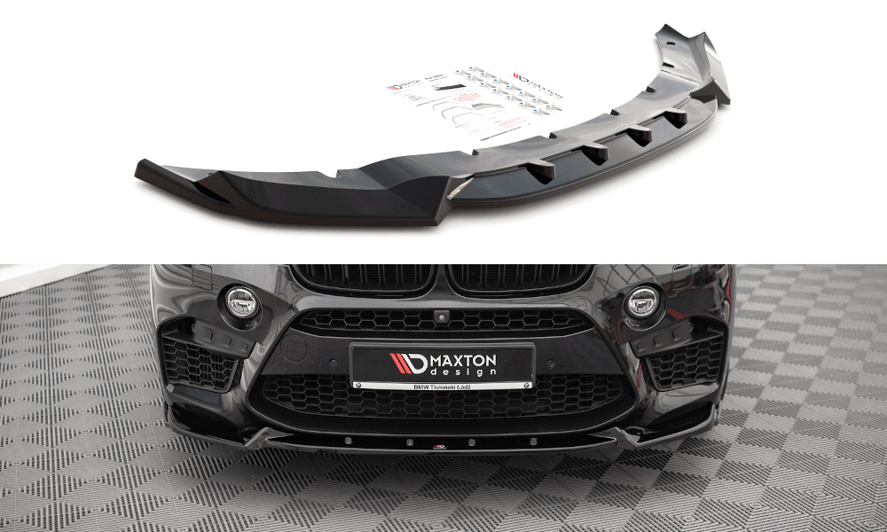 Front Splitter / Cup Schwert / Frontansatz V.1 für BMW X5 M F15 von Maxton Design