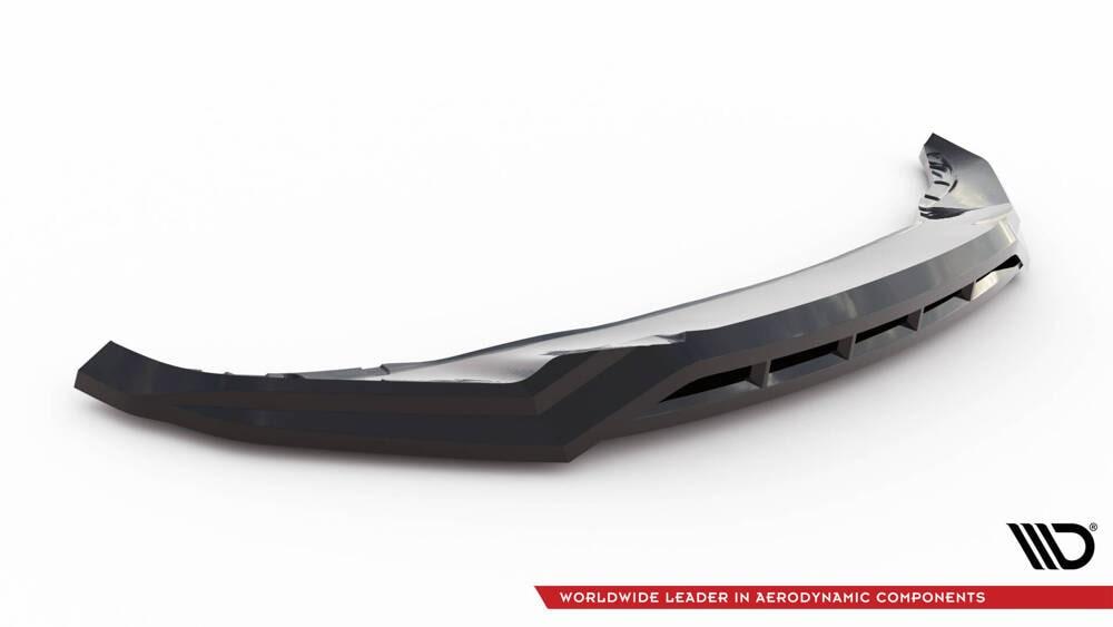 Front Lippe / Front Splitter / Frontansatz V.1 für BMW X5 G05 M-Paket Facelift von Maxton Design