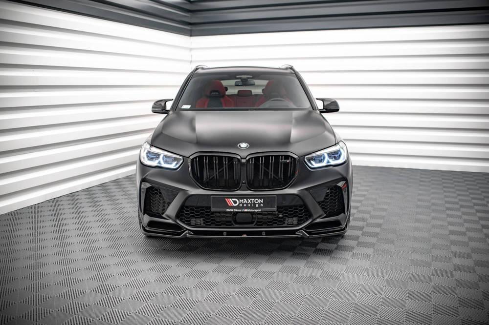 Front Diffusor / Front Splitter / Cup Schwert / Frontansatz V.1 für BMW X5 M F95 von Maxton Design