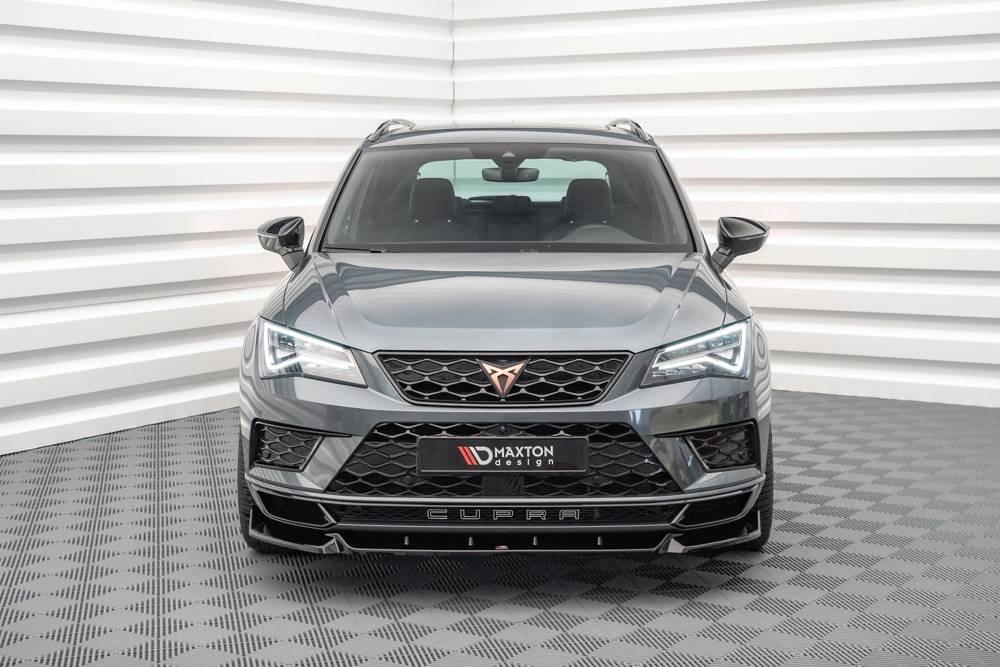 Front Splitter / Cup Schwert / Frontansatz V.1 für Cupra Ateca KH7 von Maxton Design