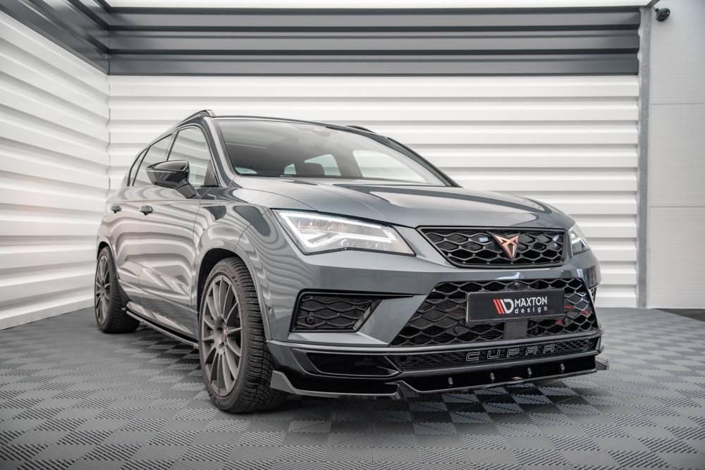 Front Splitter / Cup Schwert / Frontansatz V.1 für Cupra Ateca KH7 von Maxton Design