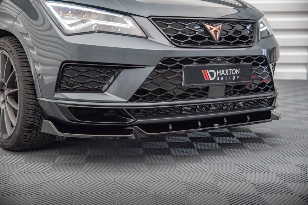 Front Splitter / Cup Schwert / Frontansatz V.1 für Cupra Ateca KH7 von Maxton Design