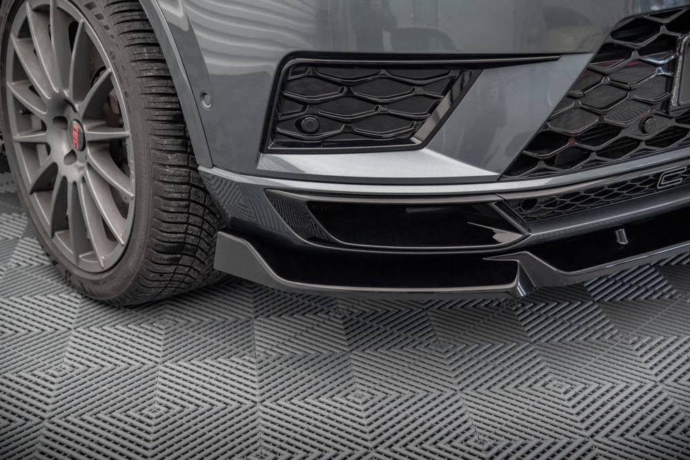 Front Splitter / Cup Schwert / Frontansatz V.1 für Cupra Ateca KH7 von Maxton Design