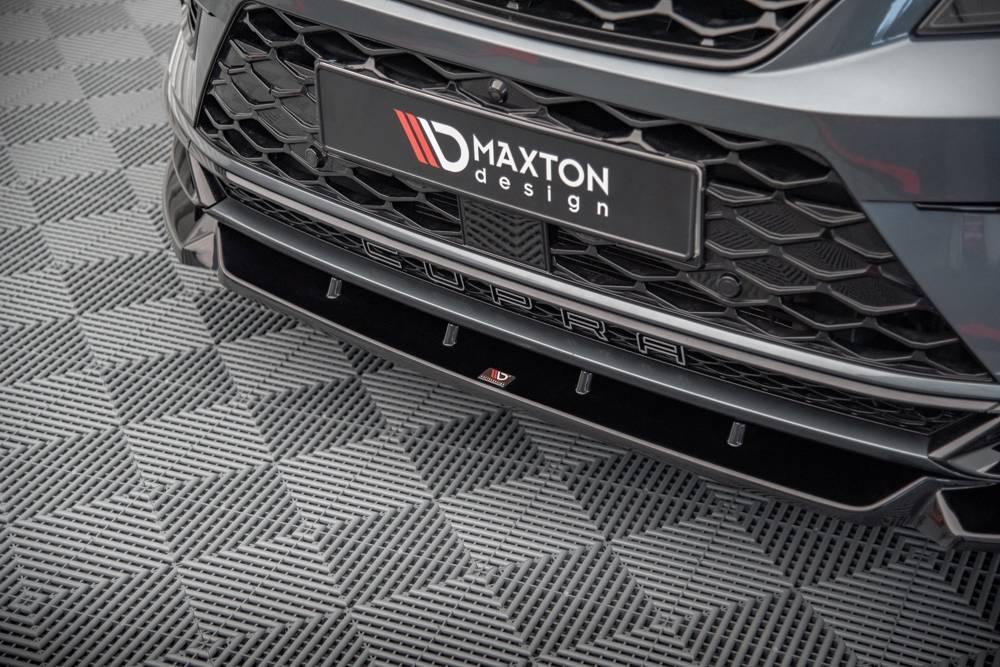 Front Splitter / Cup Schwert / Frontansatz V.1 für Cupra Ateca KH7 von Maxton Design