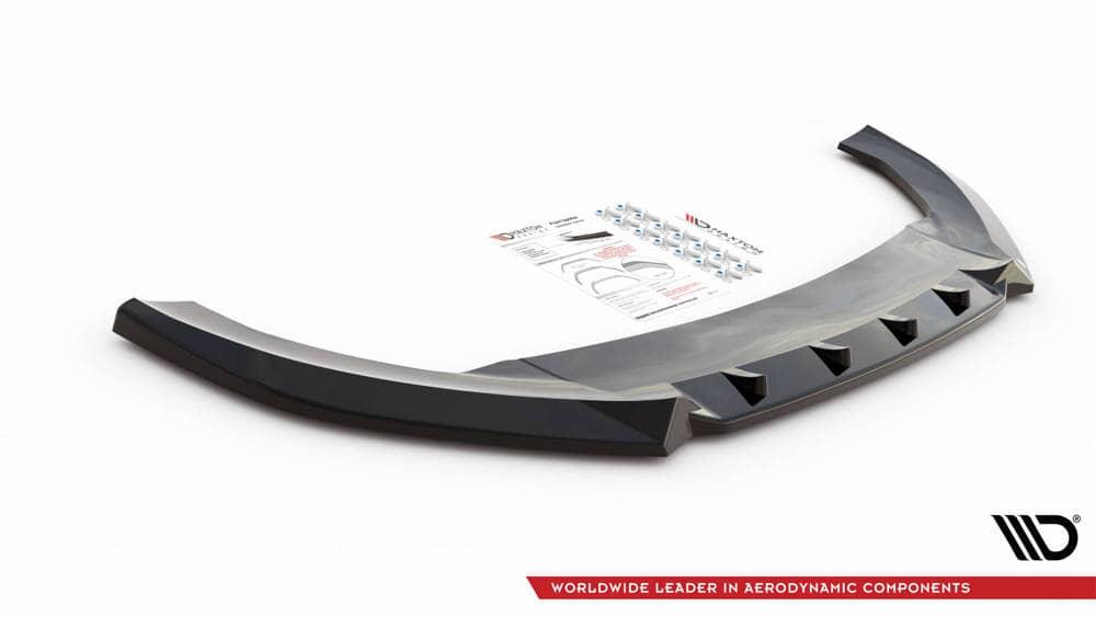 Front Splitter / Cup Schwert / Frontansatz V.1 für Cupra Leon KL von Maxton Design