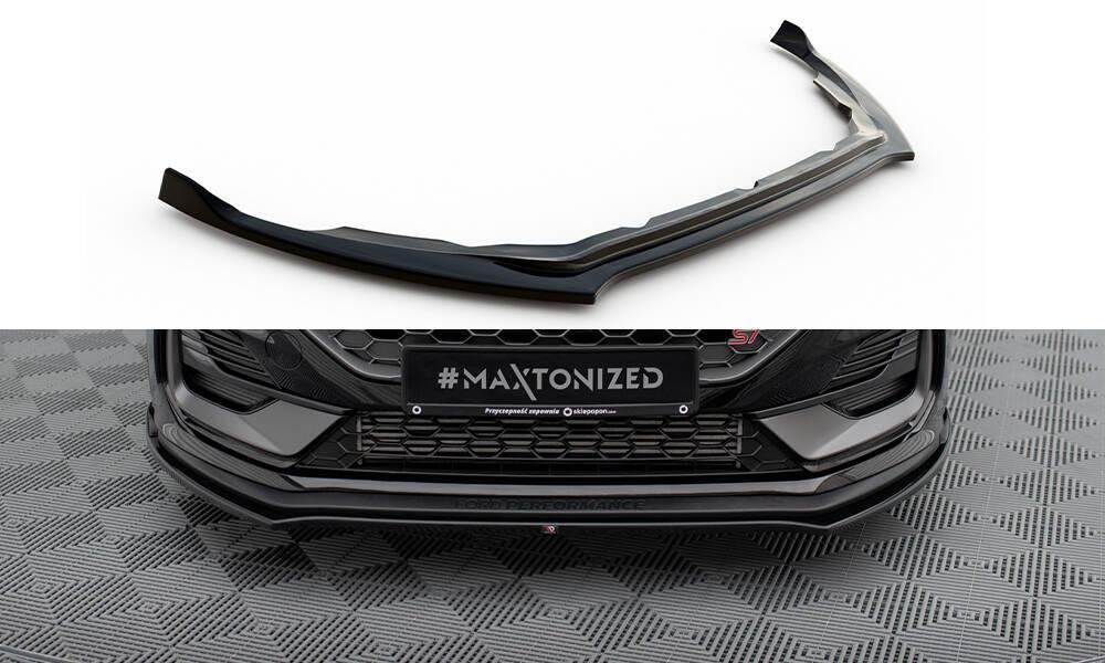 Front Lippe / Front Splitter / Frontansatz V.2 für Audi RS4 B7 von Maxton Design