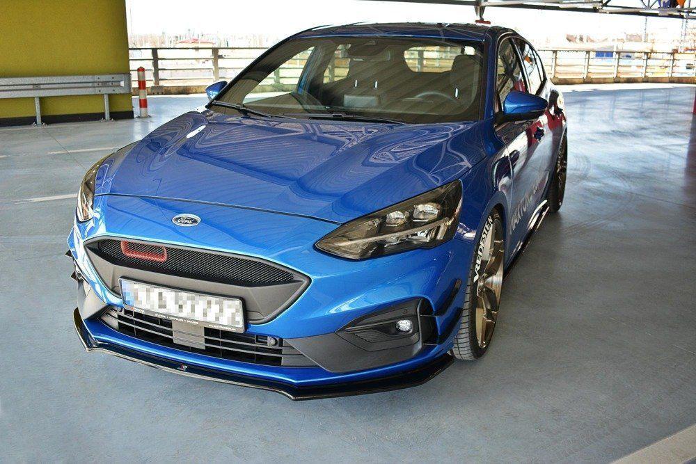 Front Splitter / Cup Schwert / Frontansatz V.1 für Ford Focus ST-Line MK4 von Maxton Design