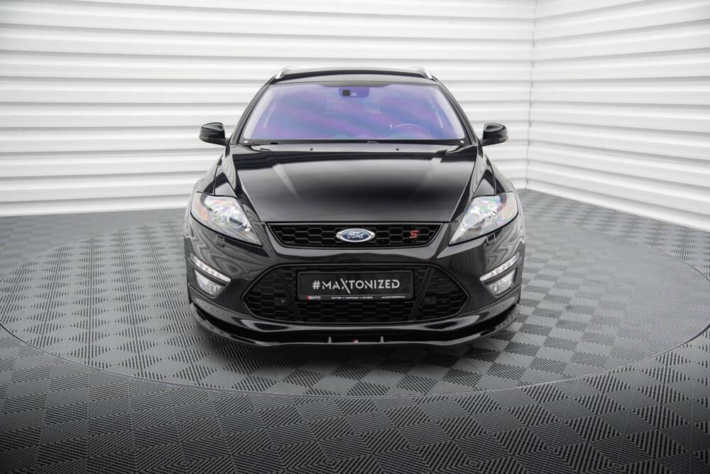 Front Lippe / Front Splitter / Frontansatz V.1 für Ford Mondeo ST-Line MK4 Facelift von Maxton Design