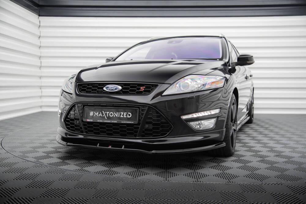 Front Lippe / Front Splitter / Frontansatz V.1 für Ford Mondeo ST-Line MK4 Facelift von Maxton Design