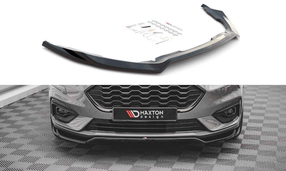 Front Lippe / Front Splitter / Frontansatz V.1 für Ford Mondeo ST-Line MK5 Facelift von Maxton Design