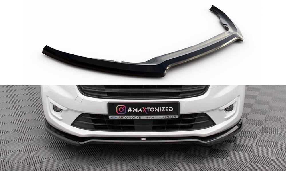 Front Lippe / Front Splitter / Frontansatz V.2 für VW Scirocco Facelift von Maxton Design