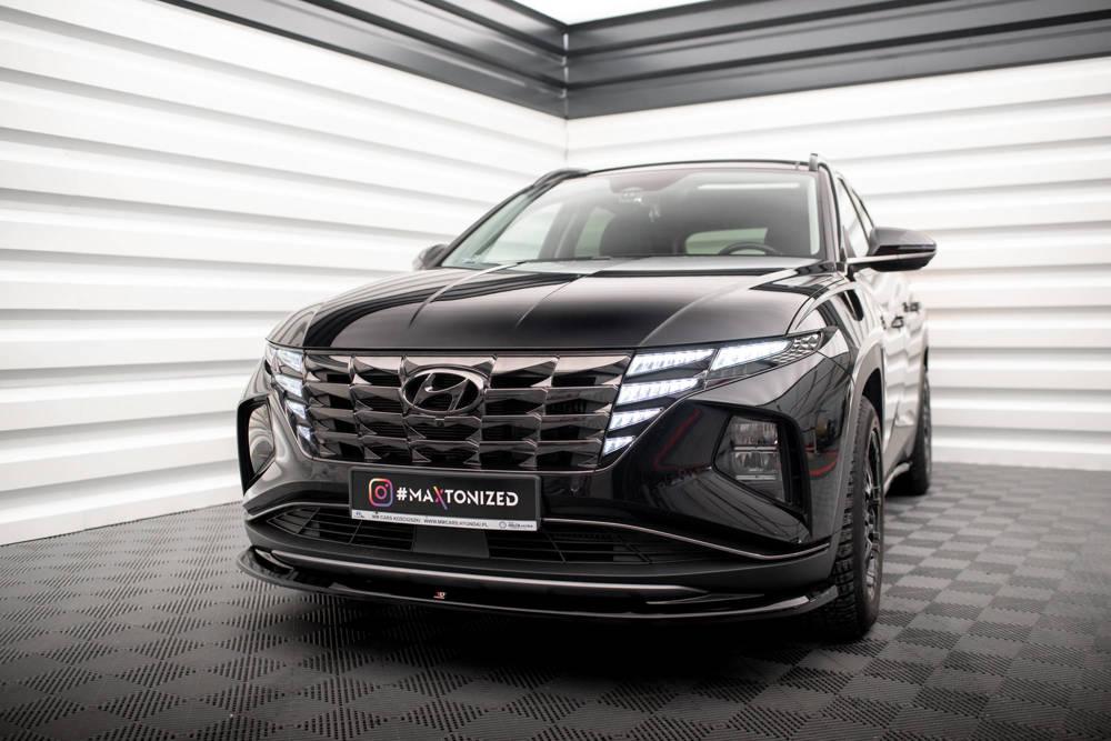 Front Lippe / Front Splitter / Frontansatz V.1 für Hyundai Tucson NX4 von Maxton Design