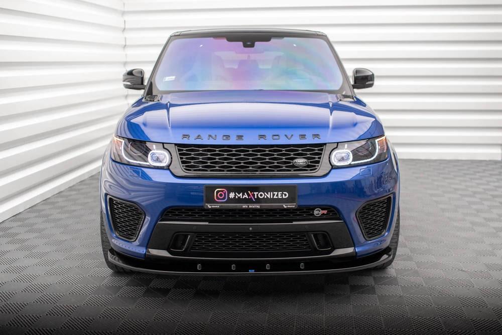 Front Lippe / Front Splitter / Frontansatz V.1 für Range Rover Sport SVR L494 von Maxton Design