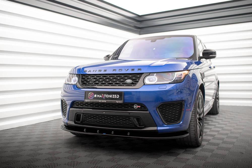 Front Lippe / Front Splitter / Frontansatz V.1 für Range Rover Sport SVR L494 von Maxton Design