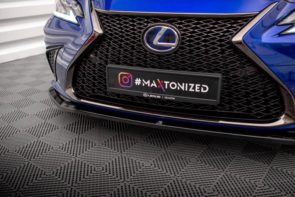 Front Lippe / Front Splitter / Frontansatz für Lexus CT MK1 Facelift von Maxton Design