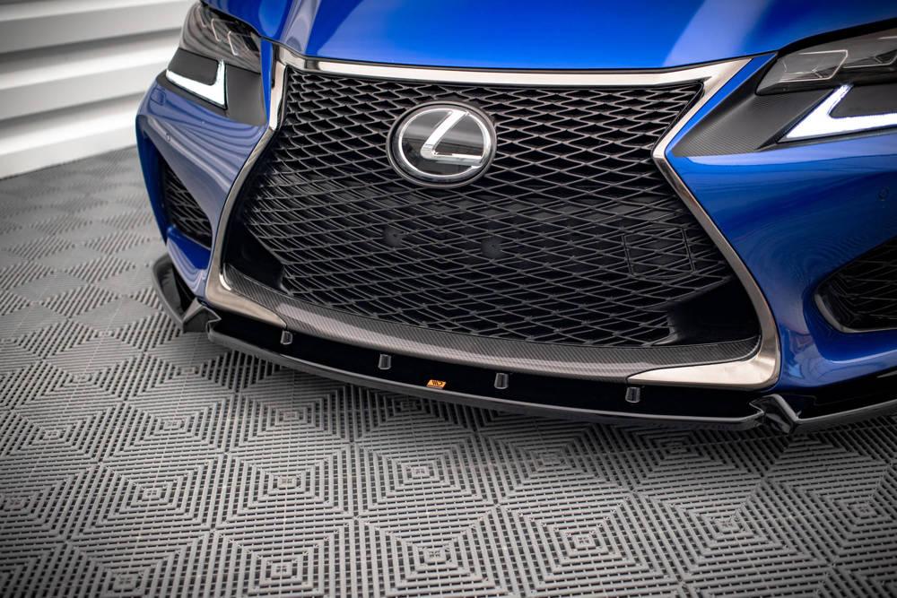 Front Lippe / Front Splitter / Frontansatz für Lexus GS MK4 Facelift von Maxton Design