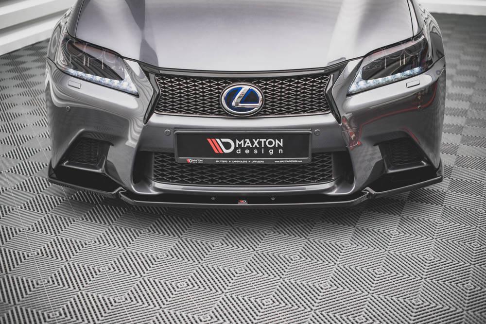 Front Lippe / Front Splitter / Frontansatz V.2 für Lexus ES F-Sport MK7 von Maxton Design