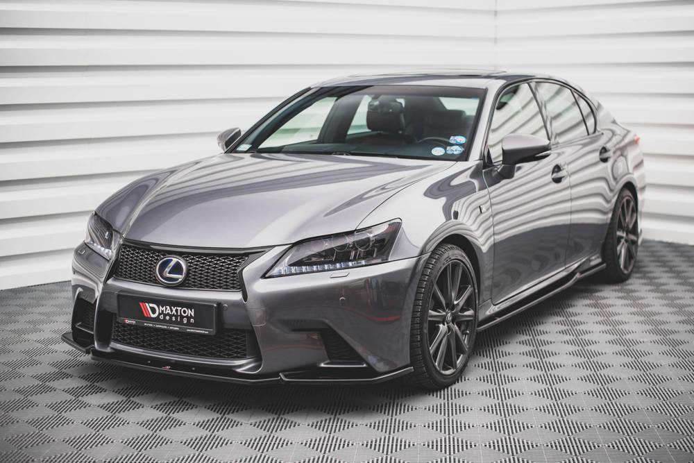 Front Lippe / Front Splitter / Frontansatz V.2 für Lexus ES F-Sport MK7 von Maxton Design