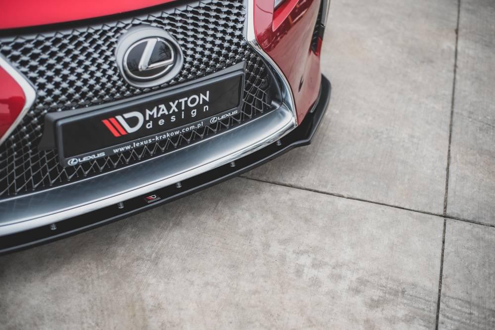 Front Lippe / Front Splitter / Frontansatz V.2 für Lexus GS F MK4 Facelift von Maxton Design