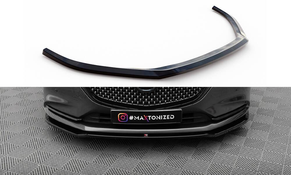 Front Lippe / Front Splitter / Frontansatz V.1 für Mazda 6 MK3 Facelift von Maxton Design