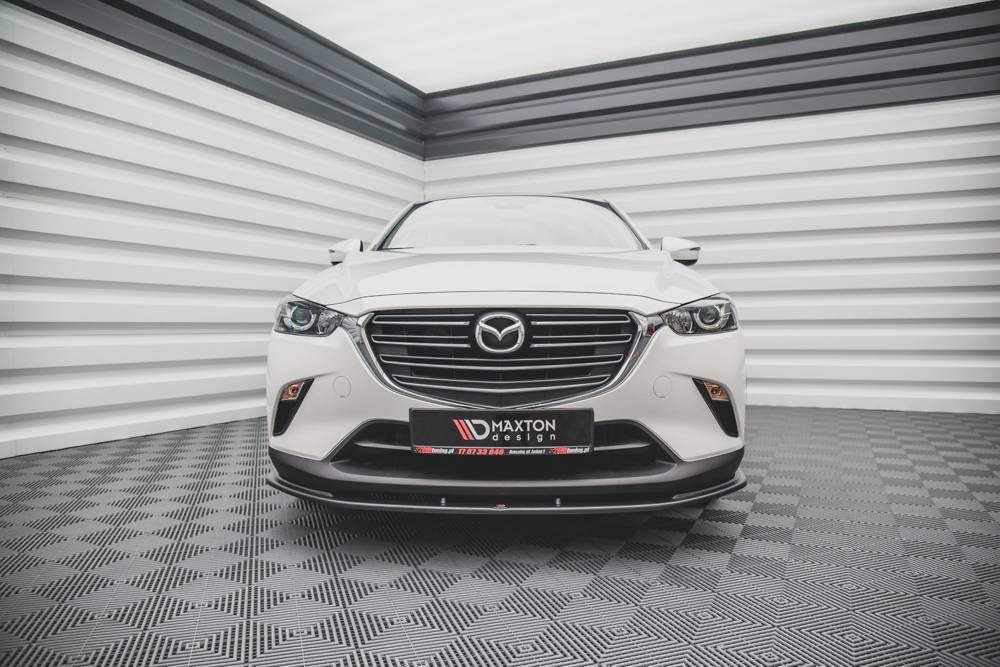 Front Splitter / Cup Schwert / Frontansatz V.1 für Mazda CX-3 von Maxton Design