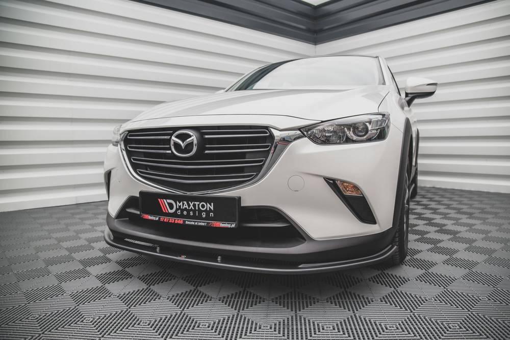 Front Splitter / Cup Schwert / Frontansatz V.1 für Mazda CX-3 von Maxton Design