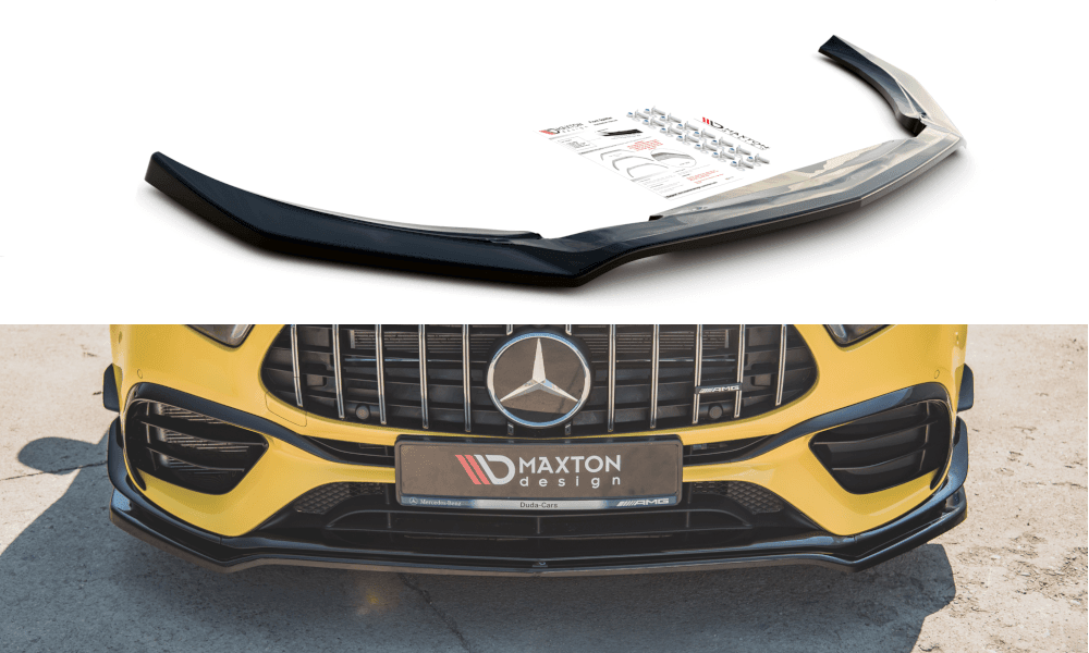 Front Splitter / Cup Schwert / Frontansatz V.1 Mercedes-AMG A 45 S W177 von Maxton Design