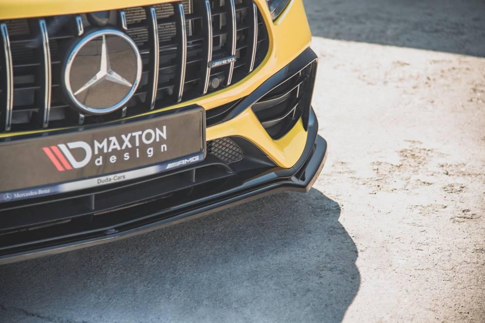 Front Splitter / Cup Schwert / Frontansatz V.1 Mercedes-AMG A 45 S W177 von Maxton Design