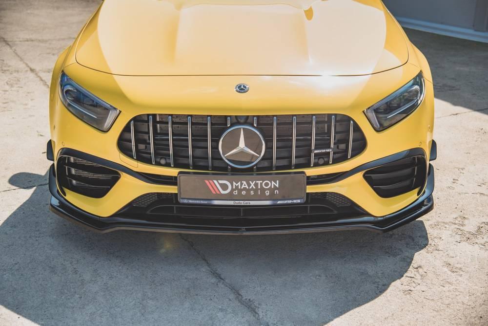 Front Splitter / Cup Schwert / Frontansatz V.1 Mercedes-AMG A 45 S W177 von Maxton Design