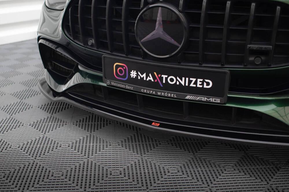 Front Lippe / Front Splitter / Frontansatz V.1 für Mercedes E63 AMG W213 Facelift von Maxton Design