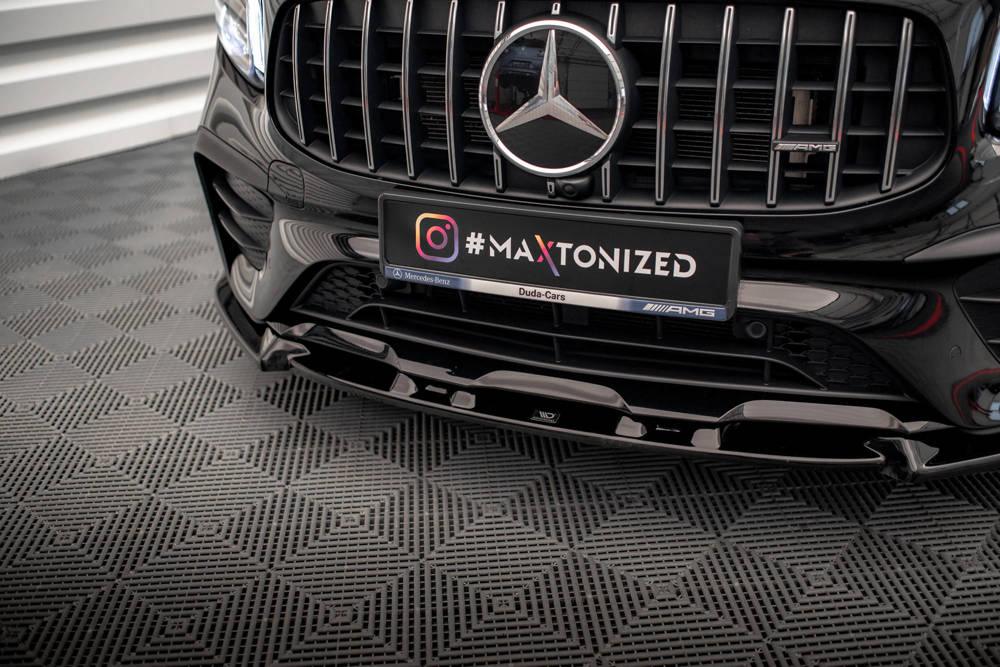 Front Lippe / Front Splitter / Frontansatz V.1 für Mercedes GLB 35 AMG X247 von Maxton Design