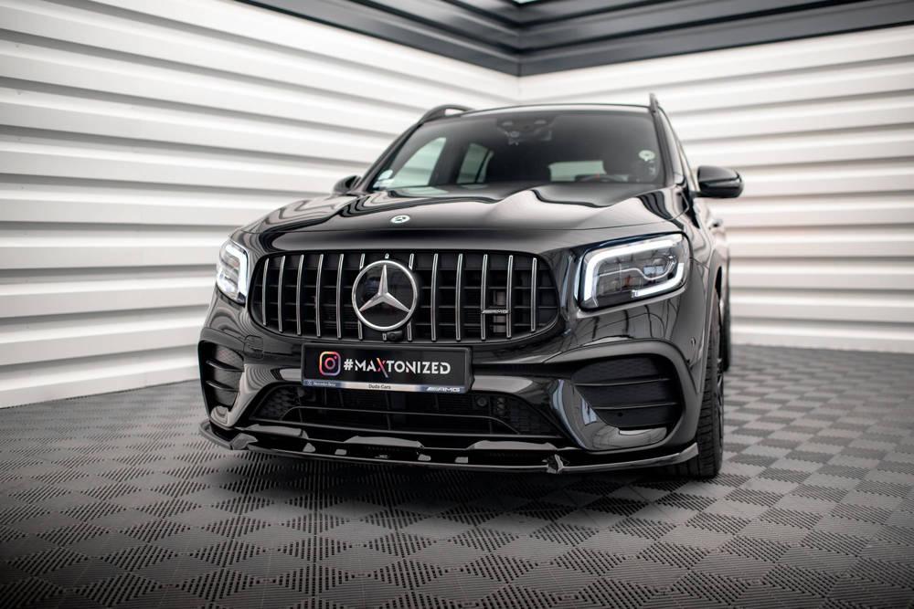 Front Lippe / Front Splitter / Frontansatz V.1 für Mercedes GLB 35 AMG X247 von Maxton Design