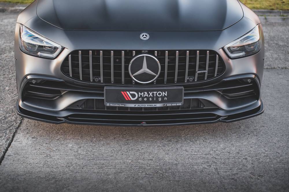 Front Lippe / Front Splitter / Frontansatz V.1 für Mercedes AMG GT-4 53 Coupe von Maxton Design