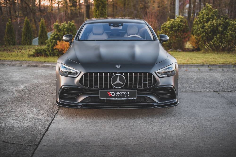 Front Lippe / Front Splitter / Frontansatz V.1 für Mercedes AMG GT-4 53 Coupe von Maxton Design