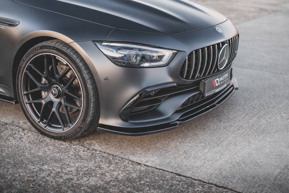 Front Lippe / Front Splitter / Frontansatz V.1 für Mercedes AMG GT-4 53 Coupe von Maxton Design