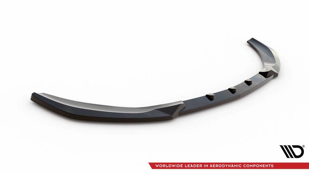 Front Lippe / Front Splitter / Frontansatz V.4 für VW Scirocco R von Maxton Design