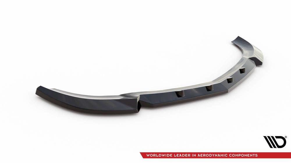 Front Lippe / Front Splitter / Frontansatz V.1 für Mercedes C-Klasse Coupe C204 AMG-Line von Maxton Design