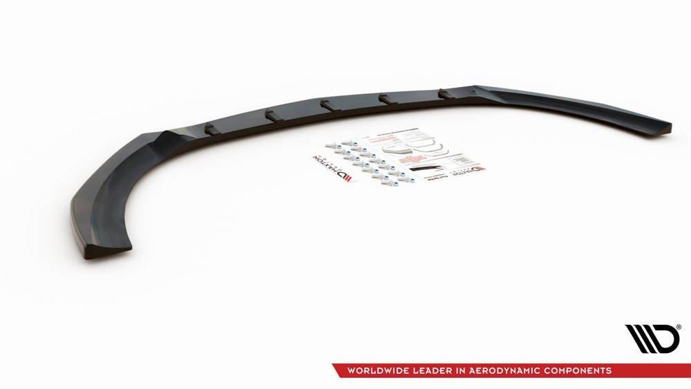 Front Splitter / Cup Schwert / Frontansatz V.1 für Mercedes CLA AMG-Line C118 von Maxton Design