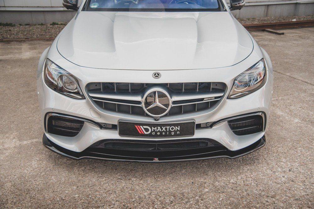 Front Splitter / Cup Schwert / Frontansatz V.1 für Mercedes E63 AMG S213/W213  von Maxton Design