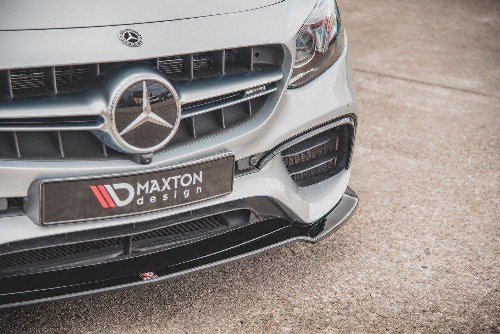 Front Splitter / Cup Schwert / Frontansatz V.1 für Mercedes E63 AMG S213/W213  von Maxton Design