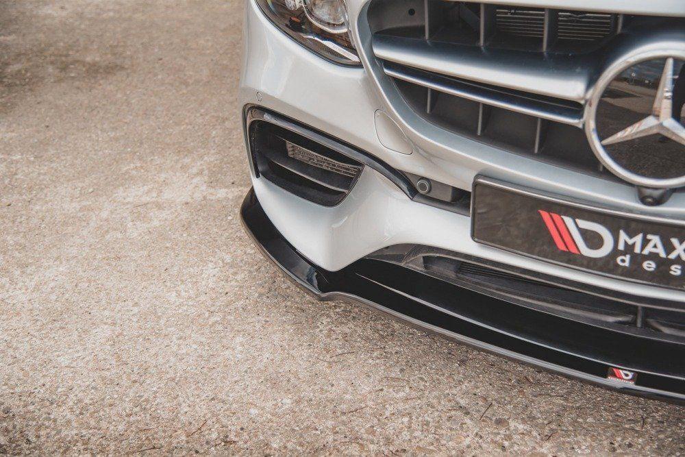 Front Splitter / Cup Schwert / Frontansatz V.1 für Mercedes E63 AMG S213/W213  von Maxton Design