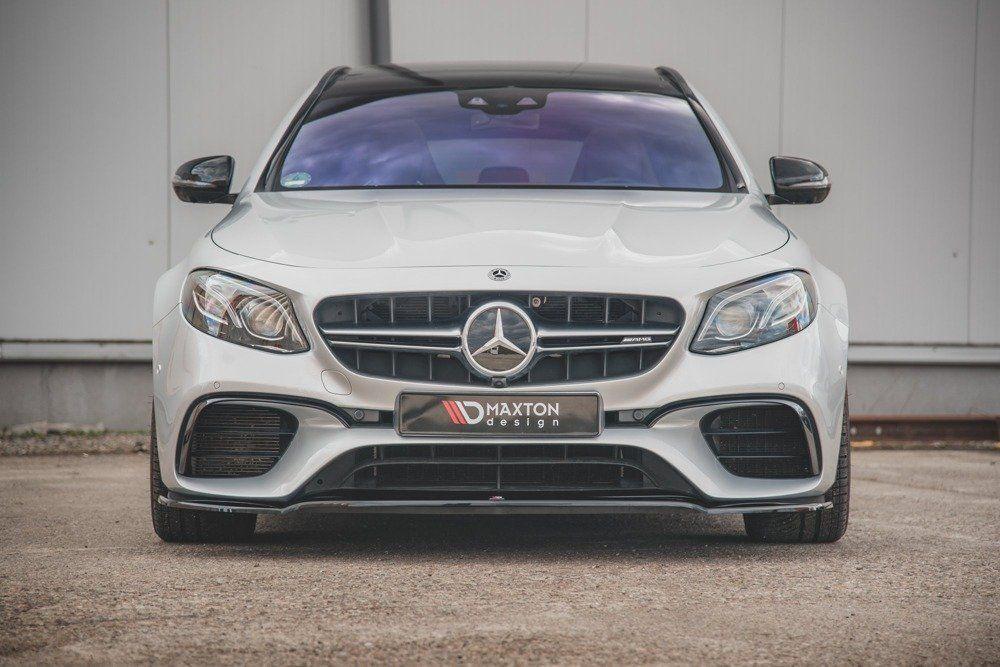 Front Splitter / Cup Schwert / Frontansatz V.1 für Mercedes E63 AMG S213/W213  von Maxton Design