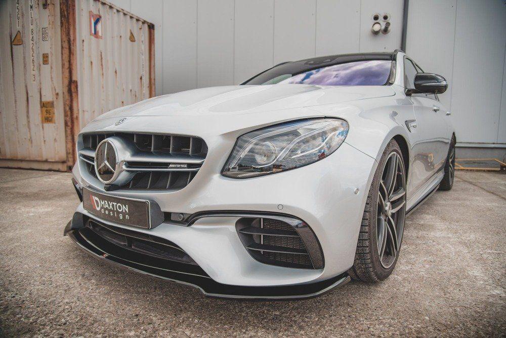 Front Splitter / Cup Schwert / Frontansatz V.1 für Mercedes E63 AMG S213/W213  von Maxton Design