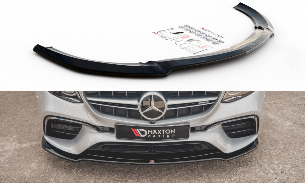 Front Splitter / Cup Schwert / Frontansatz V.1 für Mercedes E63 AMG S213/W213  von Maxton Design