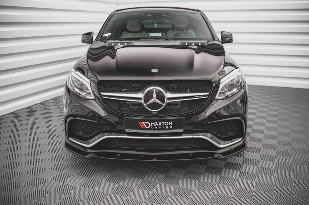 Front Splitter / Cup Schwert / Frontansatz V.1 für Mercedes-Benz GLE Coupe 63AMG C292 von Maxton Design