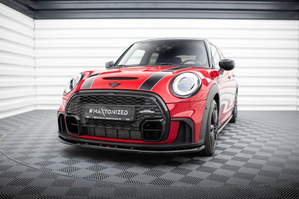 Front Lippe / Front Splitter / Frontansatz V.1 für Mini Cooper S JCW F56 Facelift von Maxton Design