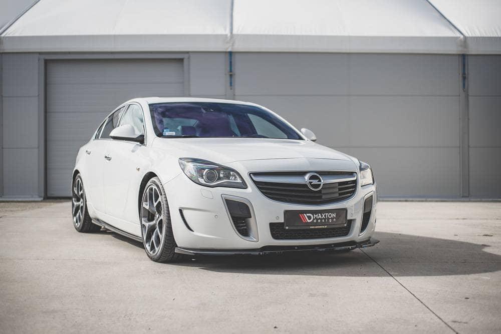 Front Splitter / Cup Schwert / Frontansatz V.1 für Opel Insignia A OPC Facelift von Maxton Design