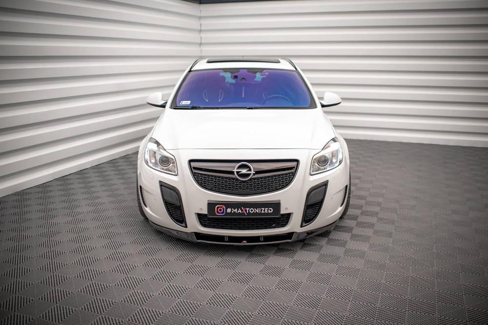 Front Lippe / Front Splitter / Frontansatz V.1 für Opel Insignia A OPC von Maxton Design