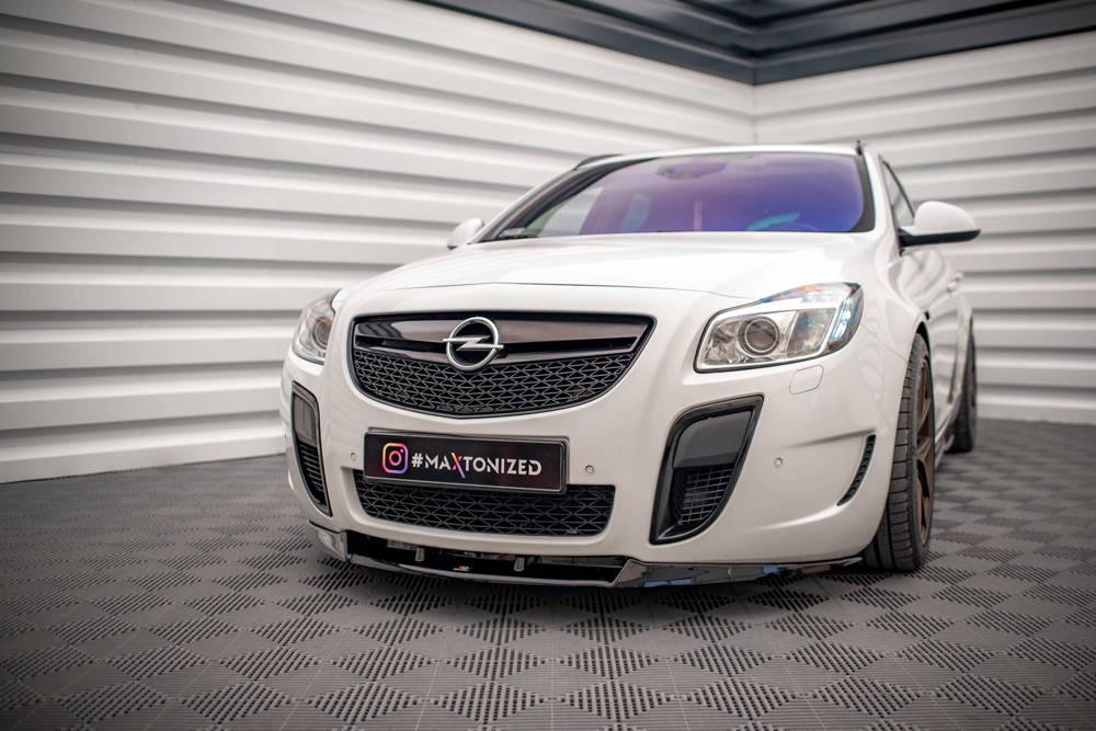 Front Lippe / Front Splitter / Frontansatz V.1 für Opel Insignia A OPC von Maxton Design